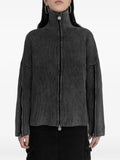 Protémoa triple-zipped cardigan