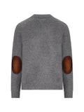 Prada elbow-patch wool sweater