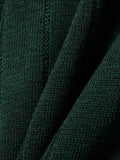 Lacoste ribbed-knit V-neck cardigan