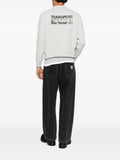 Barbour logo-print raglan-sleeve sweater