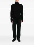 Thom Krom high-neck raw-edge jumper