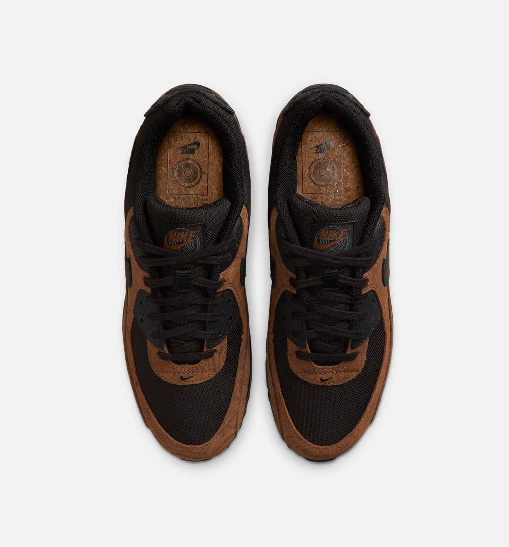 Nike Air Max 90 Premium “Light British Tan / Velvet Brown / Black” Men's Lifestyle Shoes