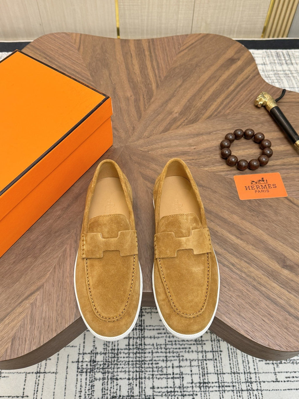Hermès H-Detail Slip-On Sneakers